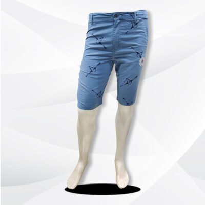 Printed Men Blue Shorts