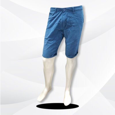 Solid Men Blue Shorts