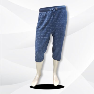 Printed Men Blue Capri