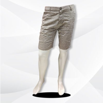 Printed Men Tan Brown Shorts